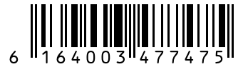 Barcode 6164003477475