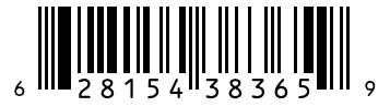Barcode 628154383659