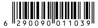 Barcode 6290090011039