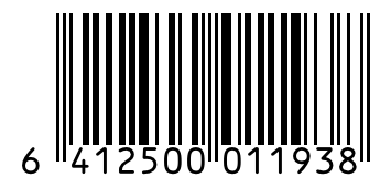 Barcode 6412500011938