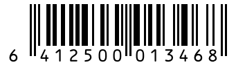 Barcode 6412500013468