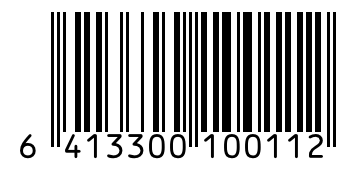 Barcode 6413300100112