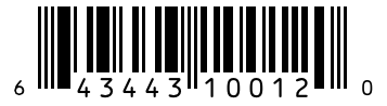 Barcode 643443100120