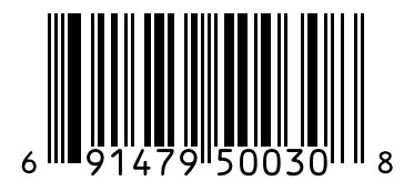 Barcode 691479500308