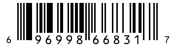Barcode 696998668317