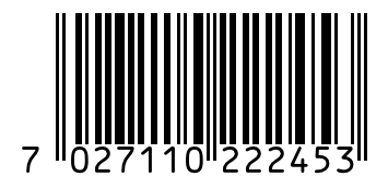 Barcode 7027110222453