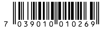 Barcode 7039010010269