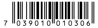 Barcode 7039010010306