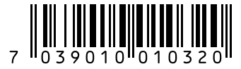 Barcode 7039010010320