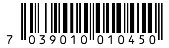 Barcode 7039010010450