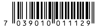 Barcode 7039010011129