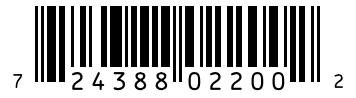 Barcode 724388022002