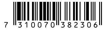 Barcode 7310070382306
