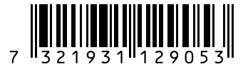 Barcode 7321931129053