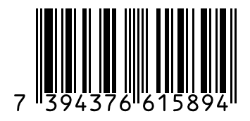 Barcode 7394376615894