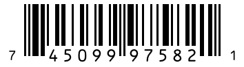 Barcode 745099975821