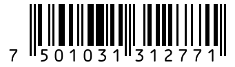 Barcode 7501031312771