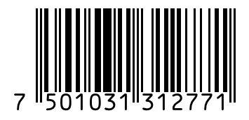 Barcode 7501031312771
