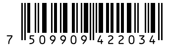 Barcode 7509909422034