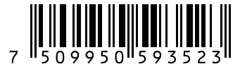 Barcode 7509950593523