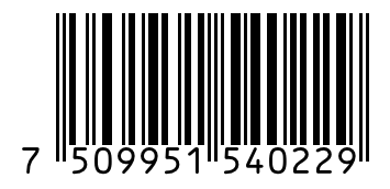Barcode 7509951540229