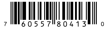 Barcode 760557804130