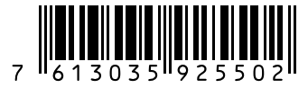 Barcode 7613035925502