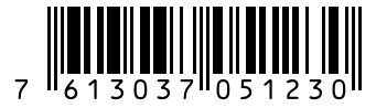 Barcode 7613037051230
