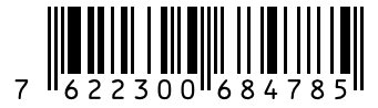 Barcode 7622300684785