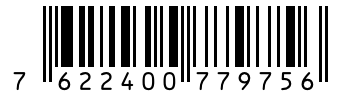 Barcode 7622400779756