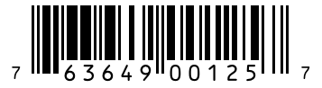 Barcode 763649001257