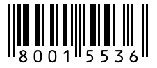 Barcode 80015536