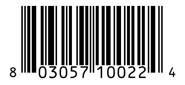 Barcode 803057100224