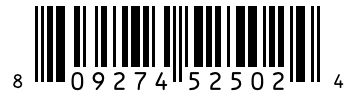 Barcode 809274525024