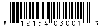 Barcode 812154030013