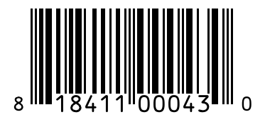 Barcode 818411000430