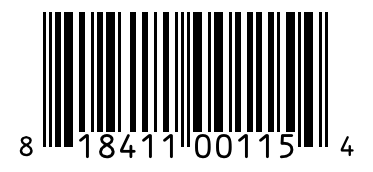 Barcode 818411001154