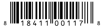 Barcode 818411001178
