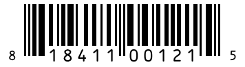 Barcode 818411001215