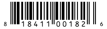 Barcode 818411001826
