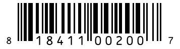 Barcode 818411002007