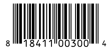 Barcode 818411003004