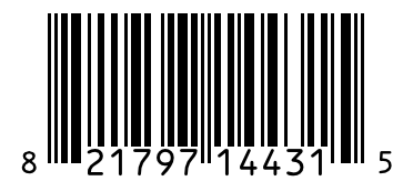 Barcode 821797144315