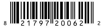 Barcode 821797200622
