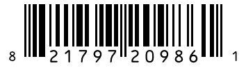 Barcode 821797209861