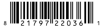Barcode 821797220361