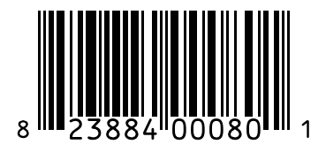 Barcode 823884000801