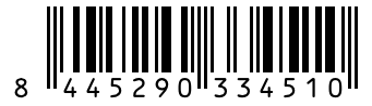 Barcode 8445290334510