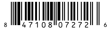 Barcode 847108072726