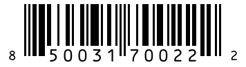 Barcode 850031700222